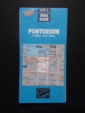 § carte IGN série bleue 1216