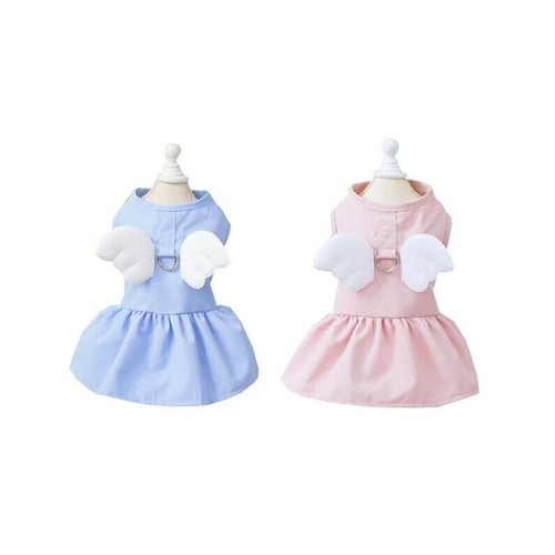 Chien ange aile décors robe - ange,