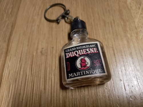 Porte clé bouteille rhum - bouteille,