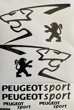 STICKERS 8 Stickers PEUGEOT