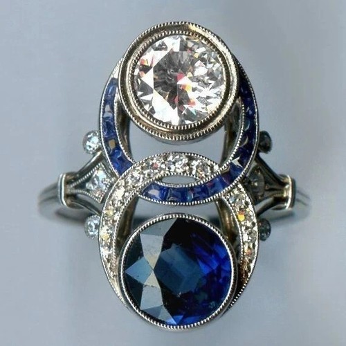 Bague fiançailles en or - bague, de