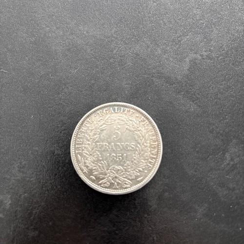 Pièce francs argent - francs,