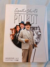 Coffret 19 DVD Hercule Poirot Agatha Christie Intégrale Des saisons 1 à 5 VF Fr 