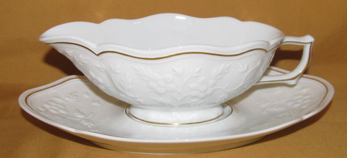 Superbe saucière porcelaine