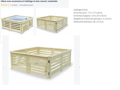 Habillage bois pour - , alice