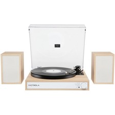 Platine vinyle VICTROLA HARMONY BT BOIS NATUREL