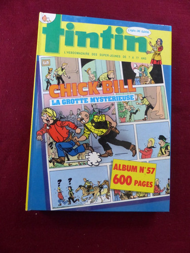 Reliure tintin de 1986 - 57,
