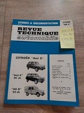 Revue Technique Citroen AMI 6 ami 8 Ak b  Akb 400 Fourgonnette 3cv 33 35 Ch