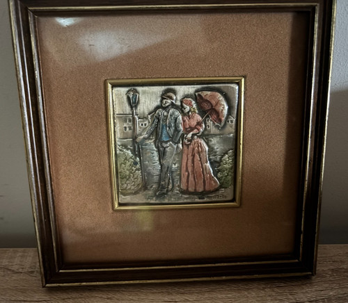 Cadre avec tableau - , décor