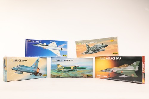 Heller lot 5 maquettes - heller,,