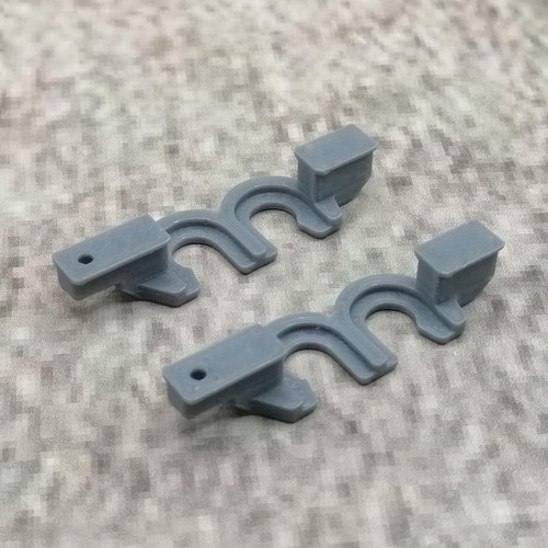 Glides 2pc roll holder grey - glides,