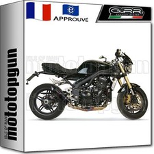 GPR POT D ECHAPPEMENT HOMOLOGUE FURORE NOIR TRIUMPH SPEED TRIPLE 1050 2005 05