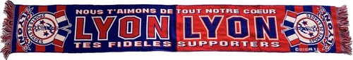 écharpe lyon football - Écharpe,