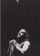 Carte postale chanteur - postale, rock