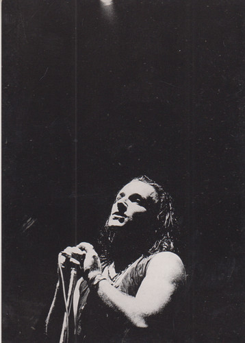 Carte postale chanteur rock - , *chanteur