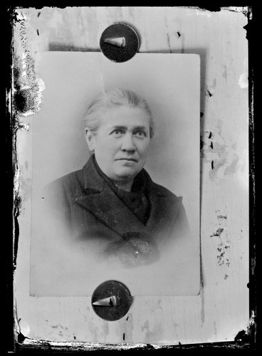 Studio portrait woman bust - ,