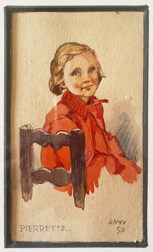 Tableau aquarelle jeune - tableau,