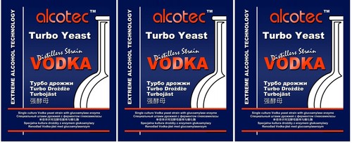 Alcotec vodka turbo - 3x,