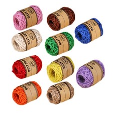 Corde de chanvre coloré 1