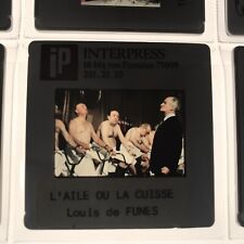 L’AILE OU LA CUISSE - LOUIS DE FUNES , COLUCHE - DIAPOSITIVE DE PRESSE - SLIDE