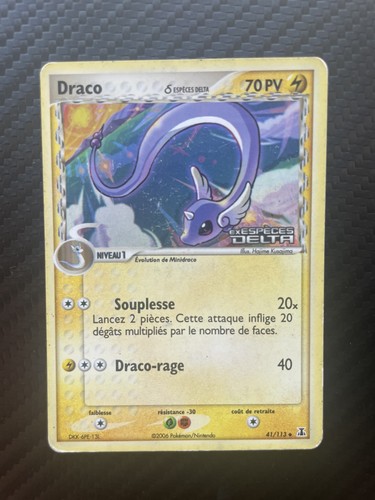 Carte pokémon draco 113 - carte,