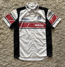 Chemise Yamaha 50 ème anniversaire 1961-2011 World GP Noir Blanc Taille S