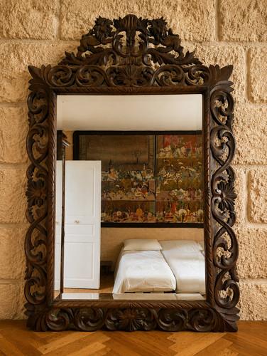 Grand miroir fronton - grand,