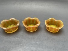 3 Salières Bougeoirs Verre
