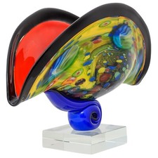 Bol verre style murano - verre,