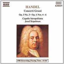 Haendel concerto grosso 3 - haendel, op.