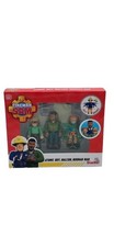 Coffret 3 figurines Sam Le Pompier / Fireman Sam Simba