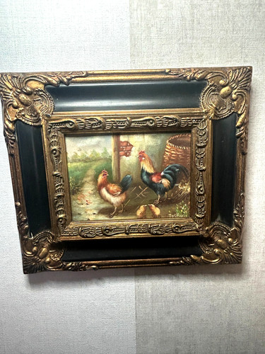 Tableau ancien signé - .,
