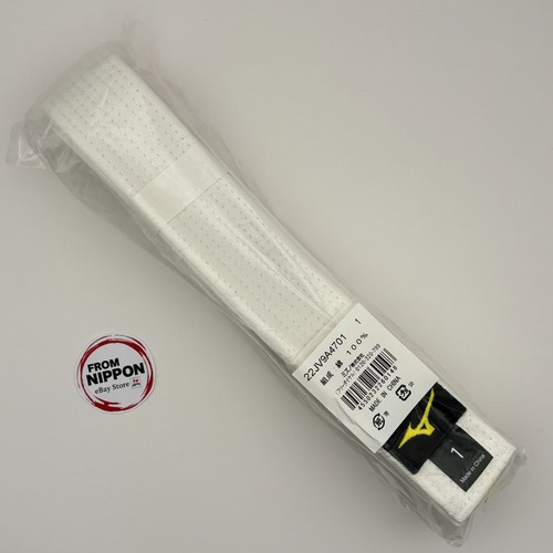 New mizuno ceinture blanche - new,