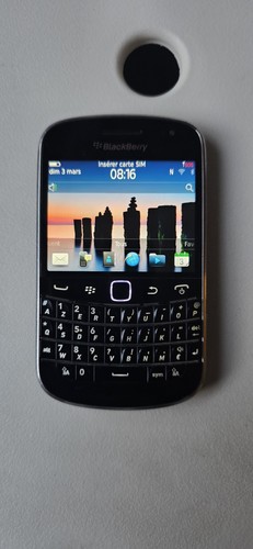 Blackberry bold 9900 black - blackberry,