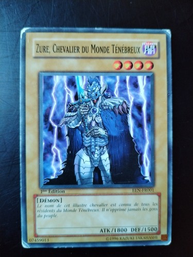 Carte zure chevalier - carte,