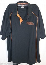 Harley Davidson Black Orange