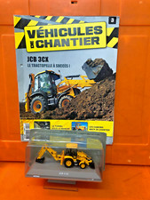 véhicule de chantier  N 3  HACHETTE  JCB 3CX LE TRACTOPELLE  A SUCCES   NEUF