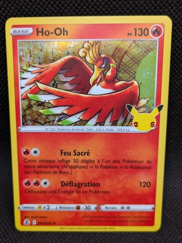 Carte pokemon holo - pokemon, ho-oh