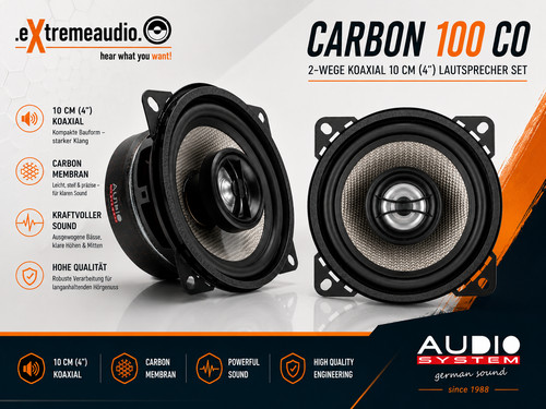 Système audio carbon - carbon, 100