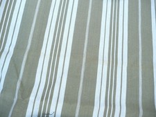 toile à matelas ancienne vintage  à décors de rayures