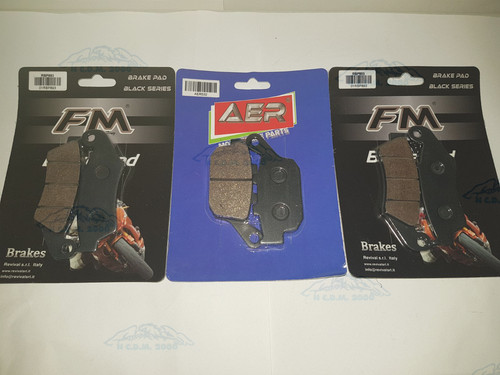 Set plaquettes freins avant - freins,