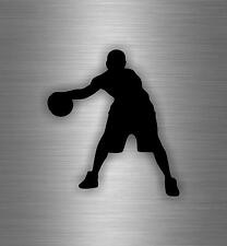 Autocollant sticker voiture chambre enfant decoration joueur basket basketball