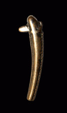 Poids Akan Figuratif Hache pour peser l'or - Bronze - 19e siècle - Art africain