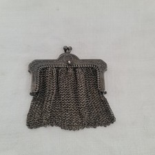 Porte-monnaie ancien en maille