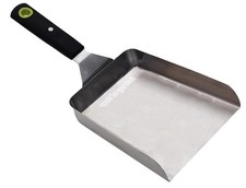 Spatule inox à rebord aimanté manche soft touch plancha barbecue COOK IN GARDEN