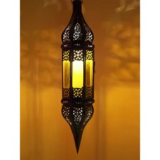 Lampe De Plafond Mauresque Rihana Orange