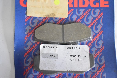 Plaquettes frein avant