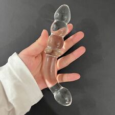 175mm Plug Anal Butter Verre Cristal Point G Anus Conique Gode Lesbienne sextoy
