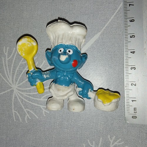 Figurine pvc schleich smurf - -,