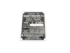 Plaque De Données S'adapte Au